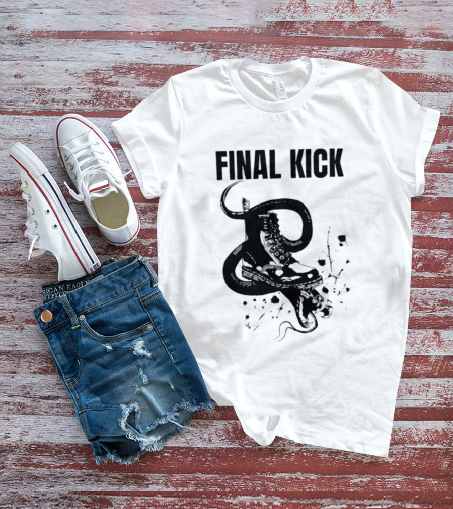 Final Kick Dr Martens Skinhead Punk Snake Boot And Snake T-Shirt