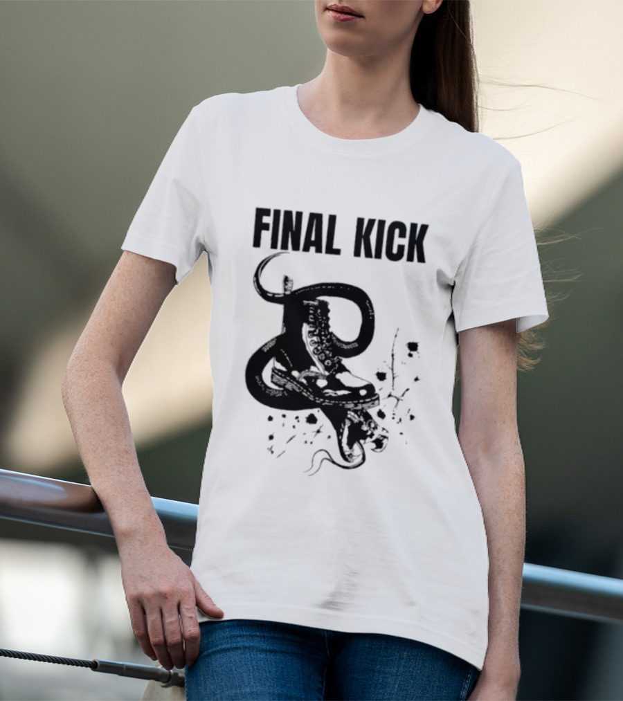 Final Kick Dr Martens Skinhead Punk Snake Boot And Snake T-Shirt