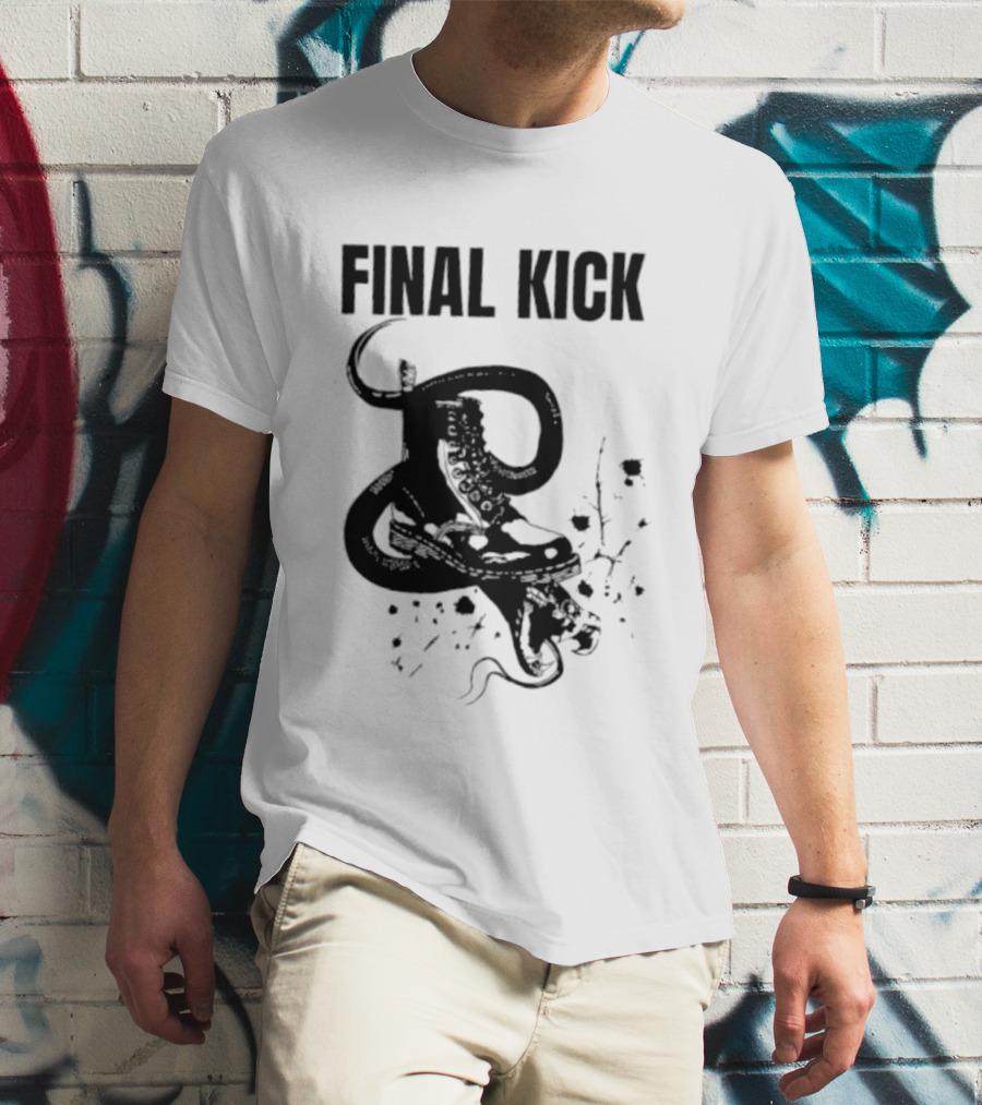 Final Kick Dr Martens Skinhead Punk Snake Boot And Snake T-Shirt