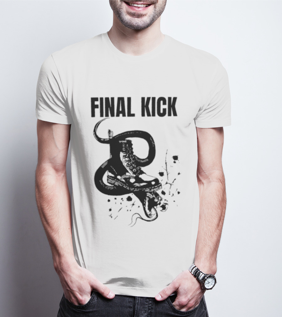 Final Kick Dr Martens Skinhead Punk Snake Boot And Snake T-Shirt