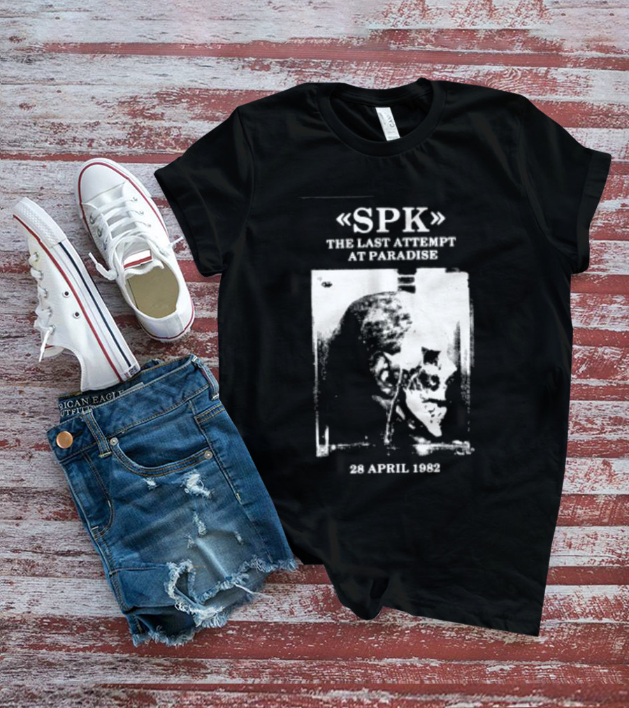 SPK The Last Attempt At Paradise Event 28 April 1982 T-Shirt