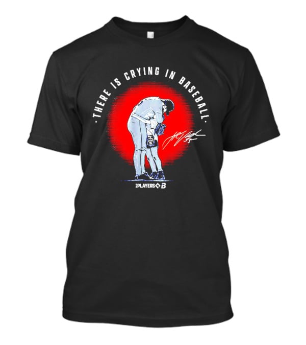 There Is Crying In Baseball Player Hug Signature Players B T-Shirt