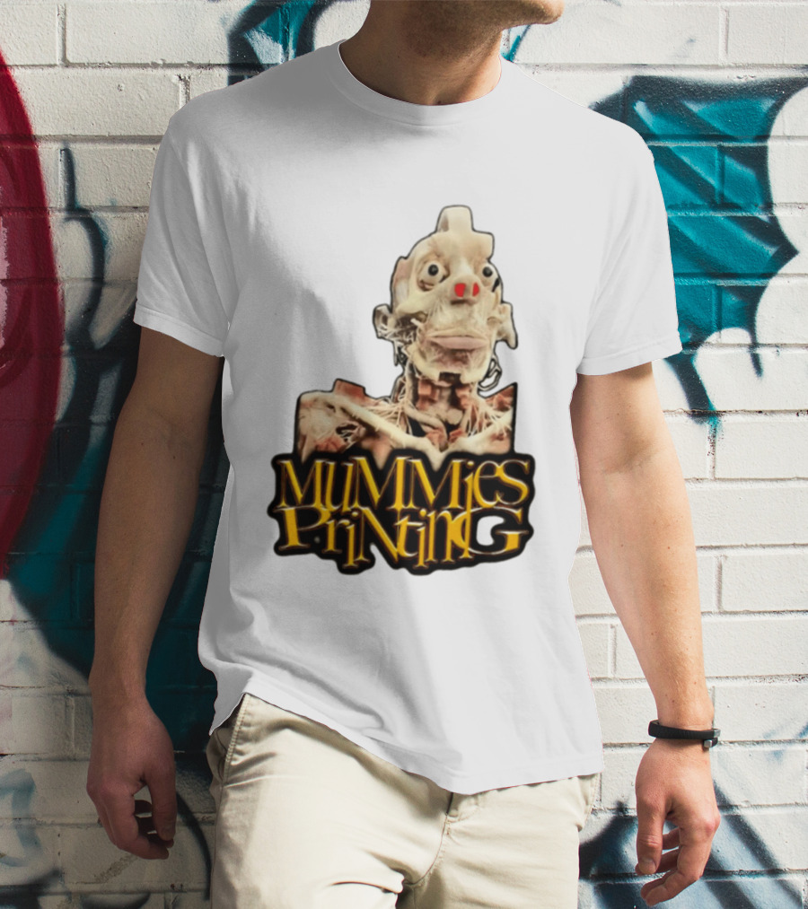Mummies Printing Mummy Anatomy Skeleton Medical T-Shirt