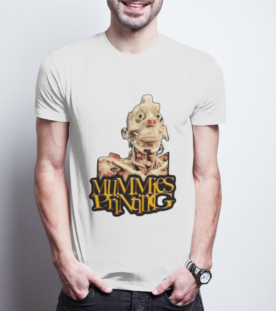 Mummies Printing Mummy Anatomy Skeleton Medical T-Shirt