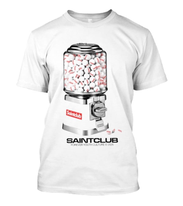 Saintclub Forever Youth Culture Gumball Machine T-Shirt