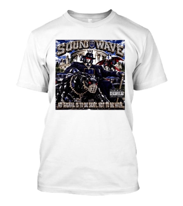 Sound Wave No Signal Is To Be Sent Not To Be Won Transformers T-Shirt