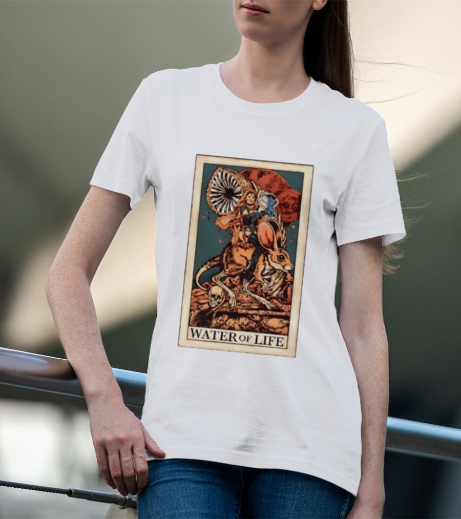 Water Of Life Dune Tarot Card Frank Herbert Art Fremen Ride Sandworm T-Shirt