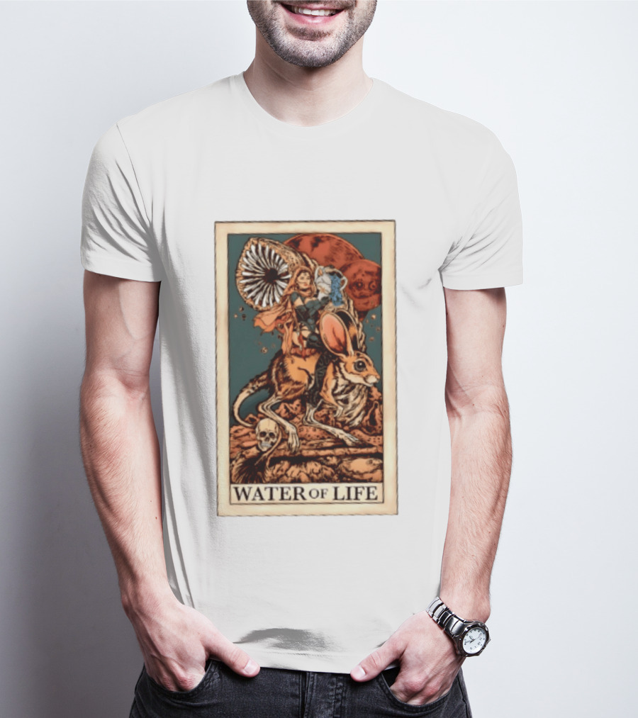 Water Of Life Dune Tarot Card Frank Herbert Art Fremen Ride Sandworm T-Shirt
