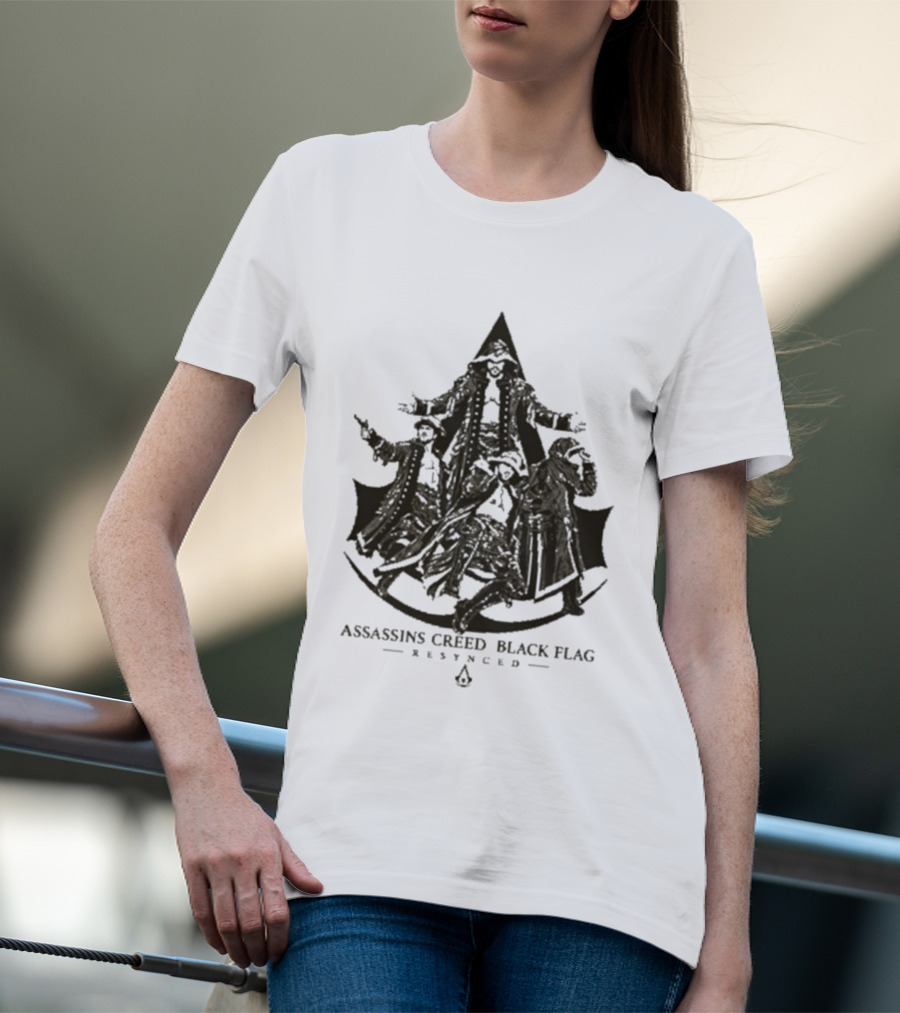 Will Ospreay Assassins Creed Black Flag Resynced AEW T-Shirt