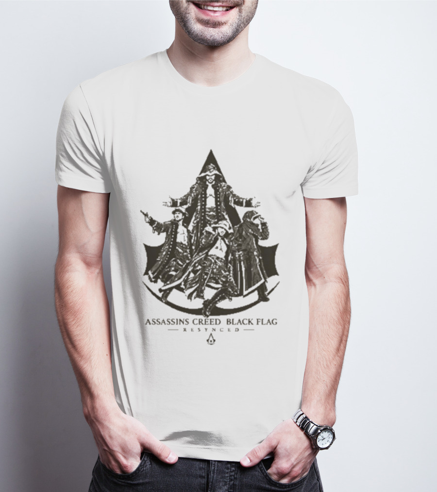 Will Ospreay Assassins Creed Black Flag Resynced AEW T-Shirt