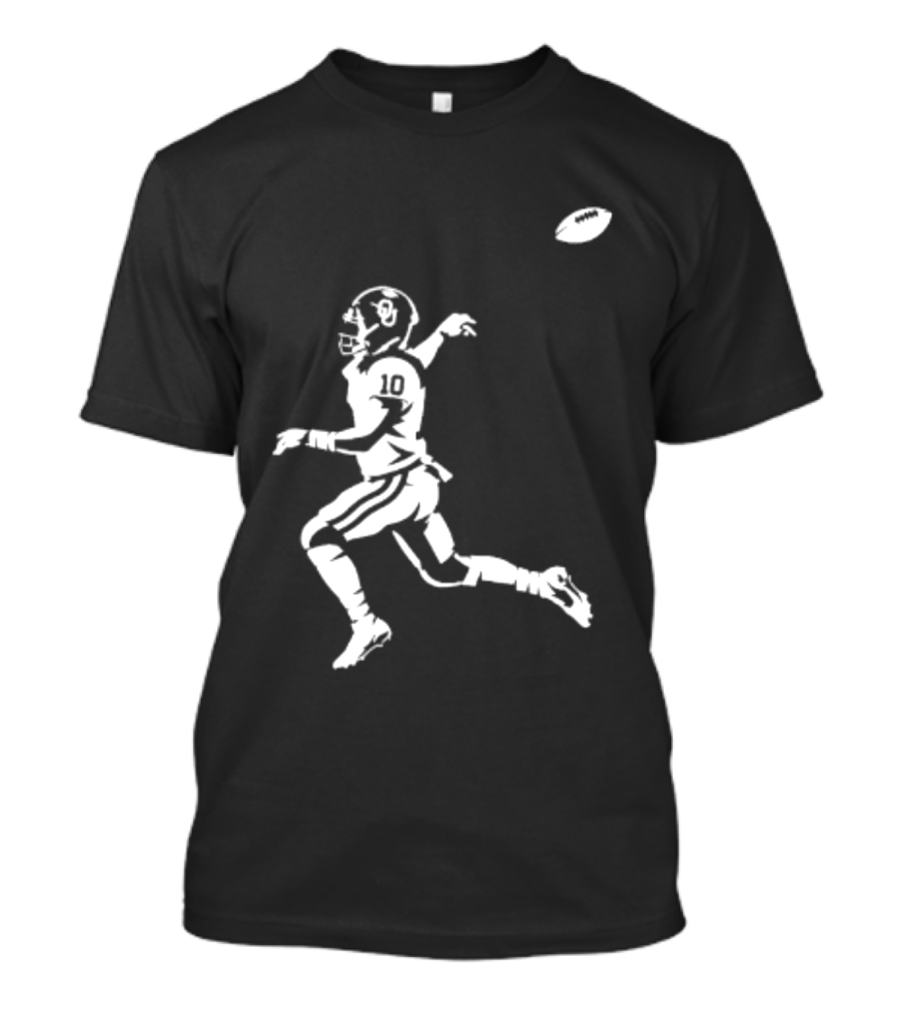 Oklahoma Sooners John Mateer Football Quarterback Crimson Pass T-Shirt