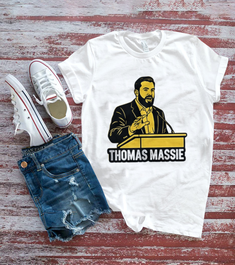 Thomas Massie Speaker Podium T-Shirt