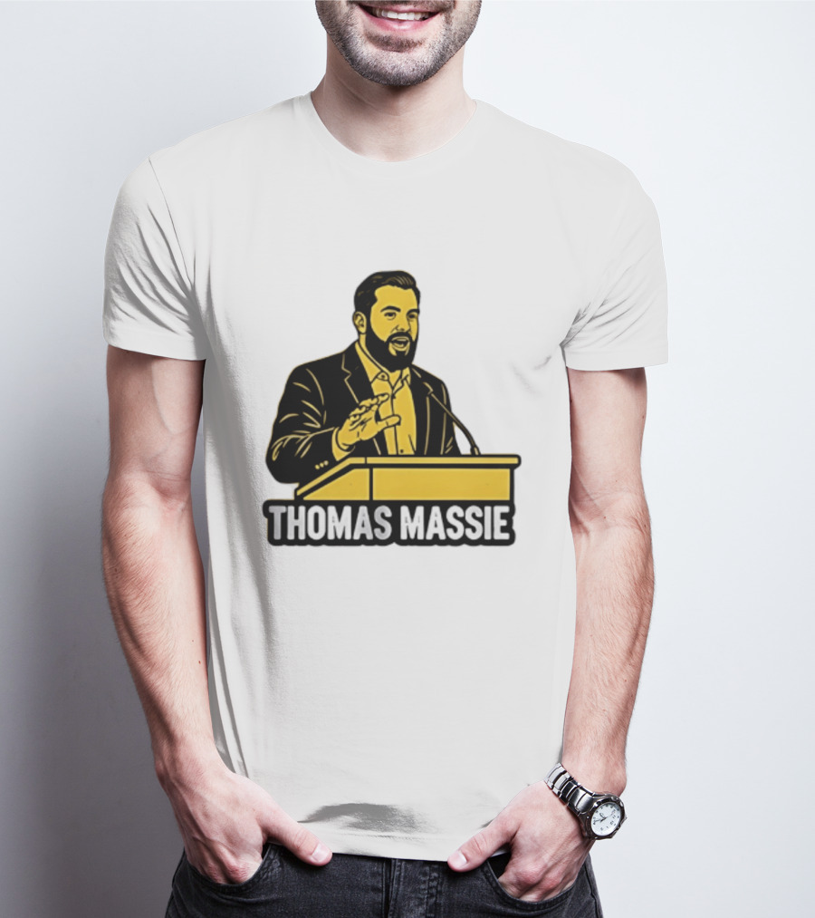 Thomas Massie Speaker Podium T-Shirt