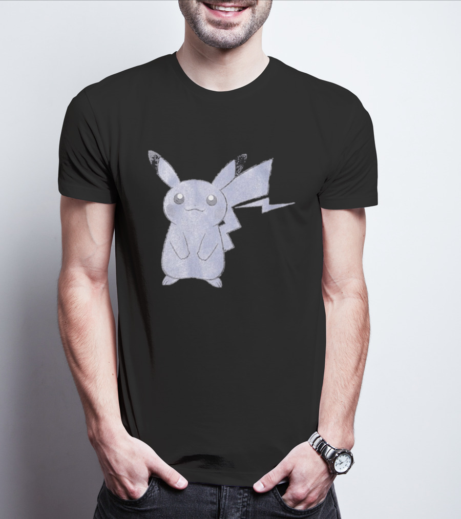 Thunderbolt Project Black Pikachu By Fragment And Pokémon Los Angeles T-Shirt