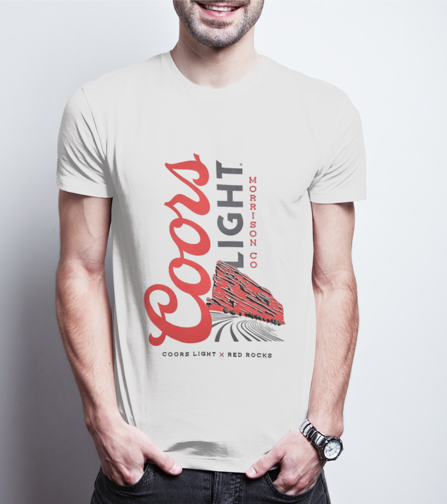 Coors Light Morrison CO Red Rocks 85 Years T-Shirt