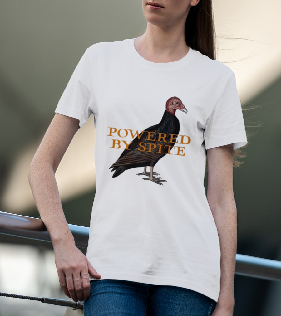 Powered By Spite Turkey Vulture T-Shirt