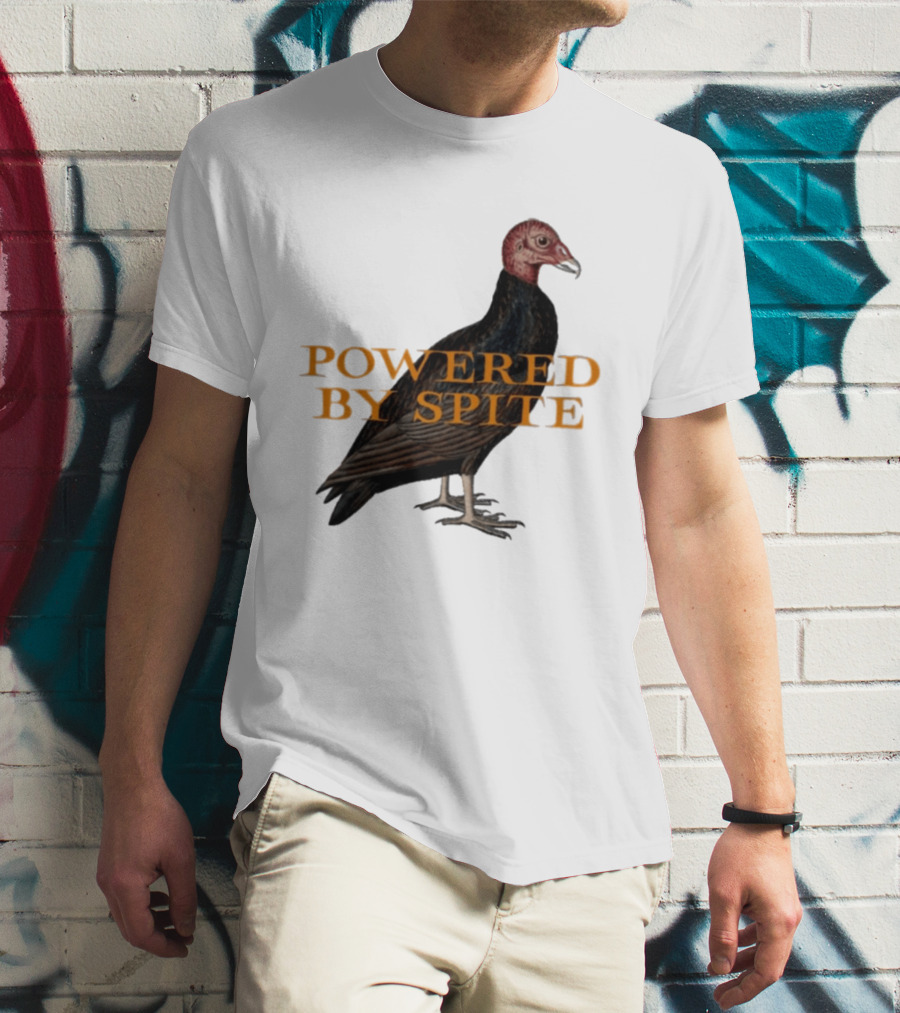 Powered By Spite Turkey Vulture T-Shirt