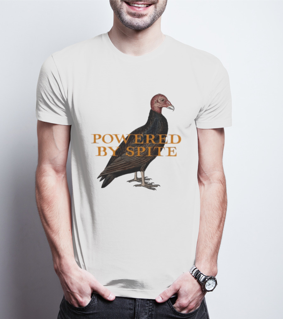 Powered By Spite Turkey Vulture T-Shirt