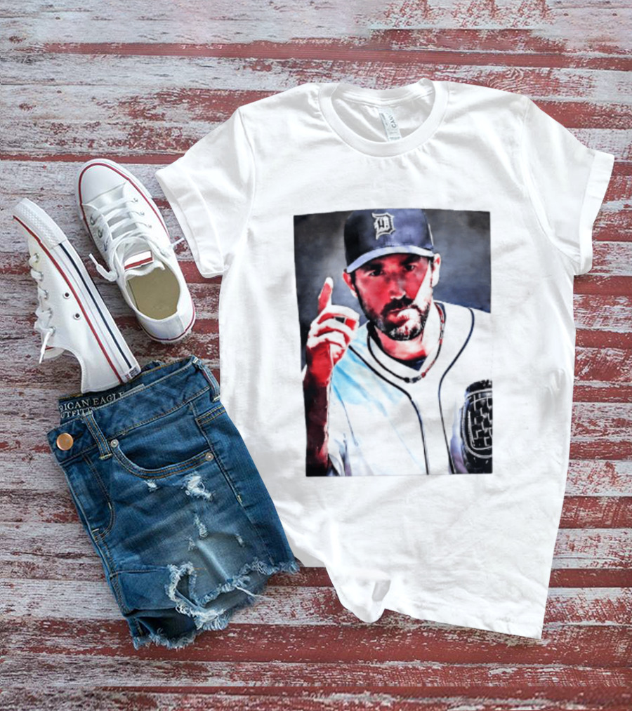 Spencer Torkelson Justin Verlander Detroit Tigers Baseball T-Shirt