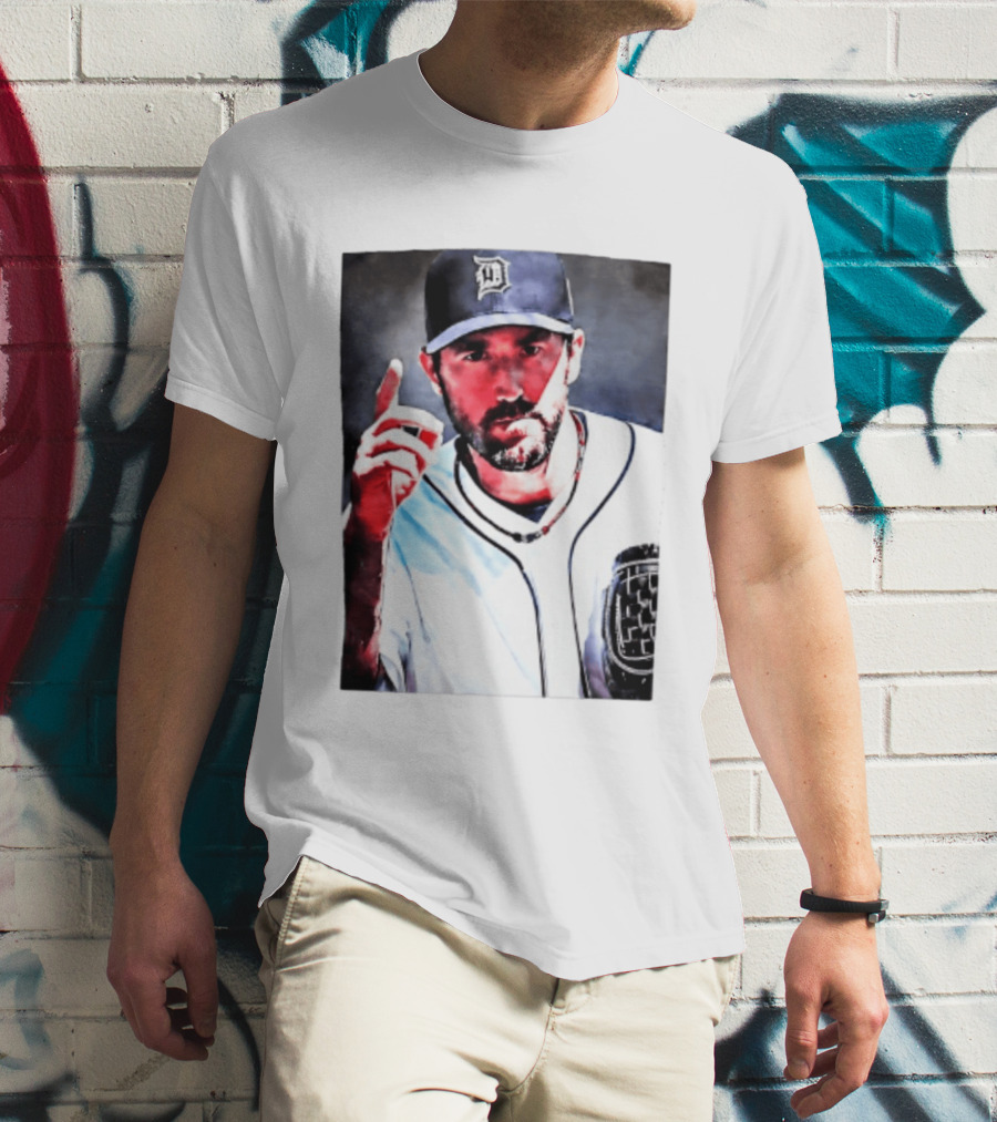 Spencer Torkelson Justin Verlander Detroit Tigers Baseball T-Shirt