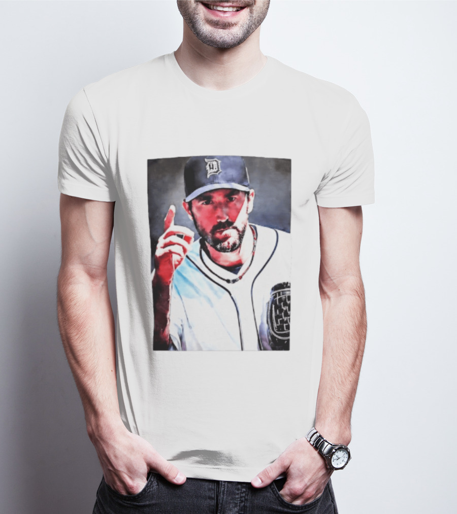 Spencer Torkelson Justin Verlander Detroit Tigers Baseball T-Shirt