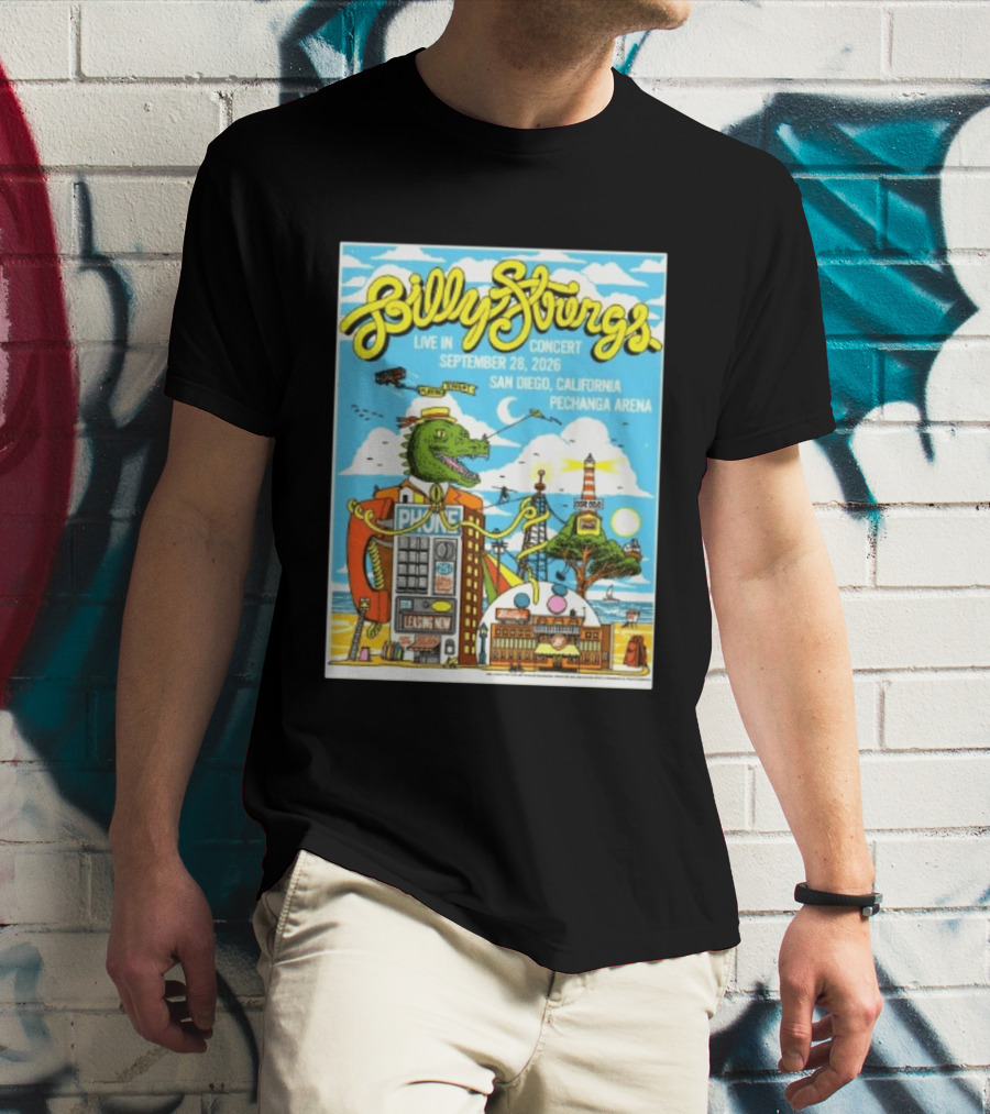 Billy Strings Live In Concert September 28 2026 San Diego Pechanga Arena T-Shirt