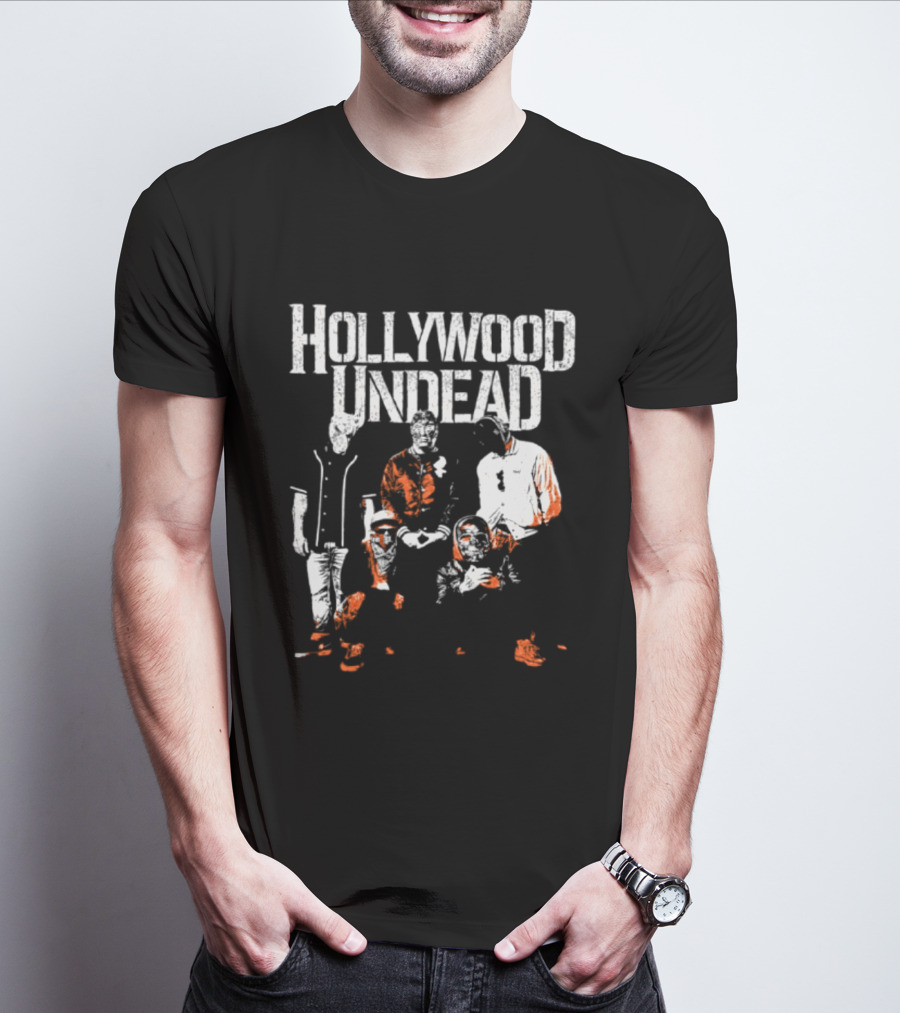 Hollywood Undead Taste Of Chaos 2026 Tour Band Photo T-Shirt
