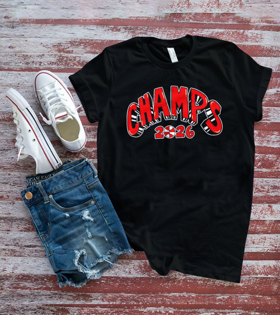CHAMPS 2026 Basketball T-Shirt