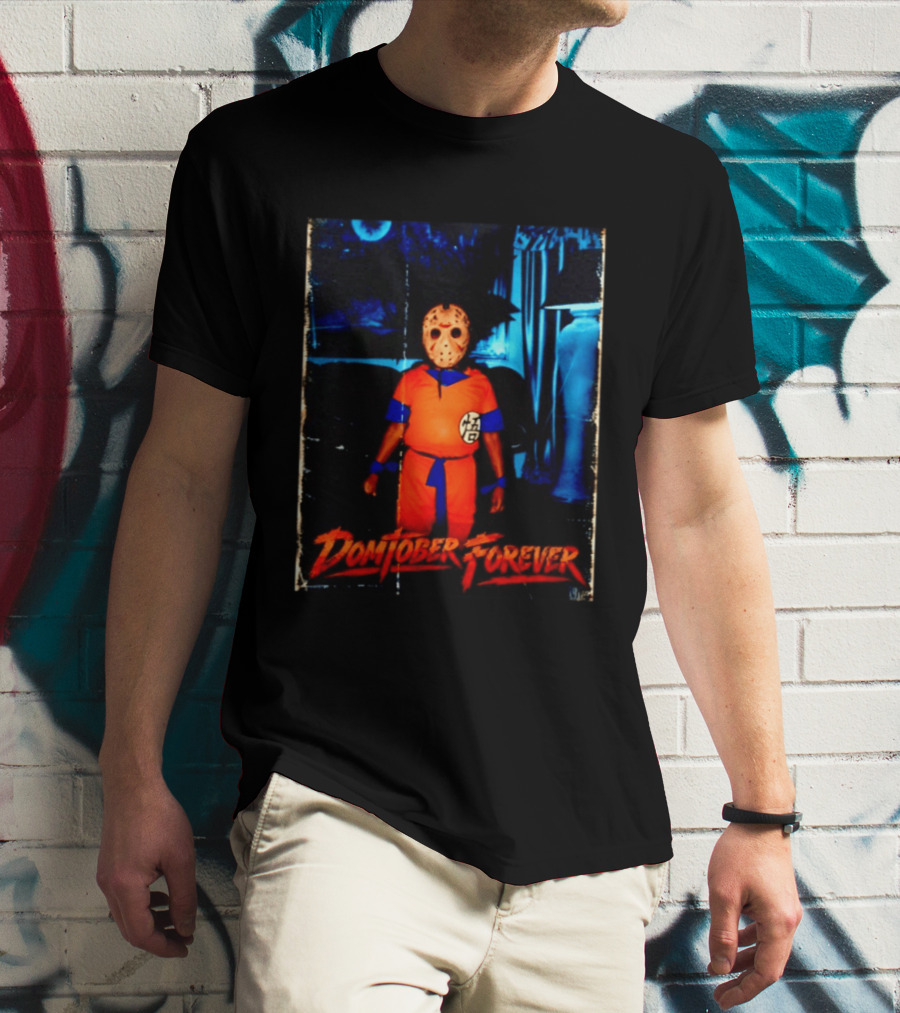 Domtober Forever Jason Voorhees Halloween Fusion T-Shirt
