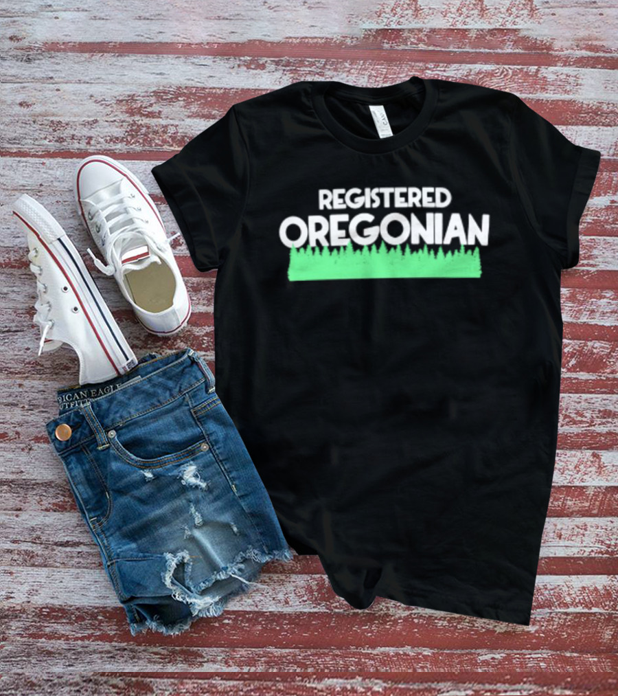 Registered Oregonian Pacific Northwest Oregon T-Shirt