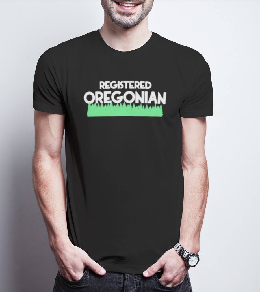 Registered Oregonian Pacific Northwest Oregon T-Shirt
