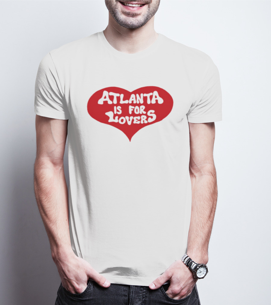 Atlanta Is For Lovers Georgia Heart City Pride T-Shirt