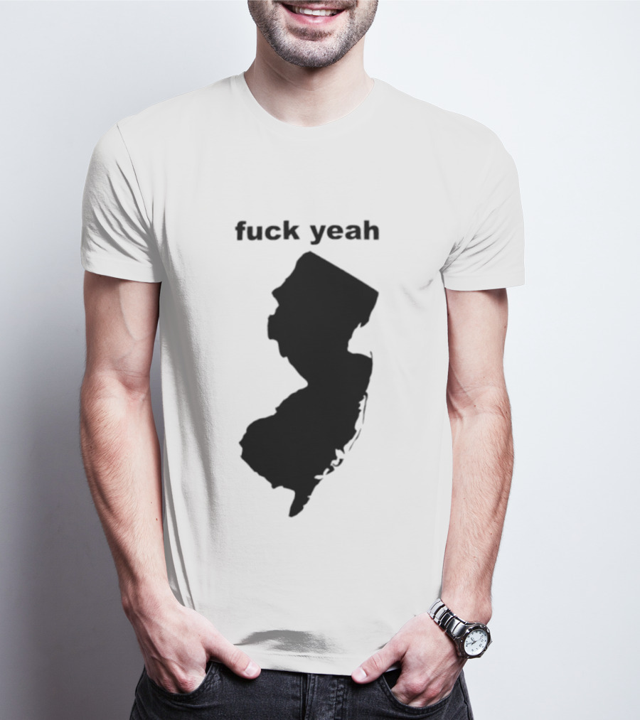 Fuck Yeah New Jersey Map T-Shirt