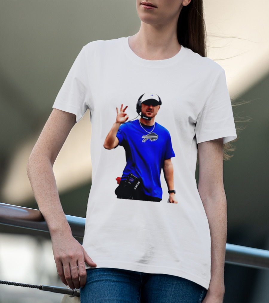 Joe Brady Buffalo Bills Coaching Moments Buffalo T-Shirt