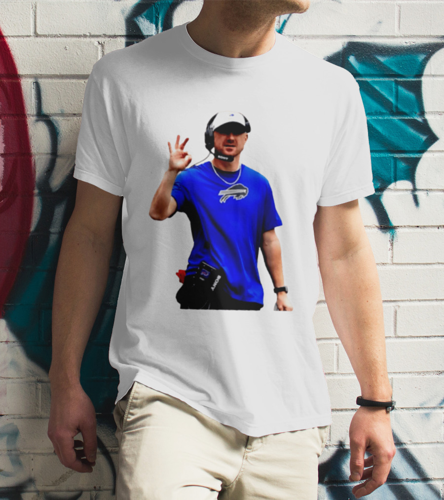 Joe Brady Buffalo Bills Coaching Moments Buffalo T-Shirt