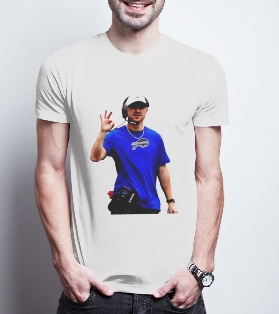 Joe Brady Buffalo Bills Coaching Moments Buffalo T-Shirt