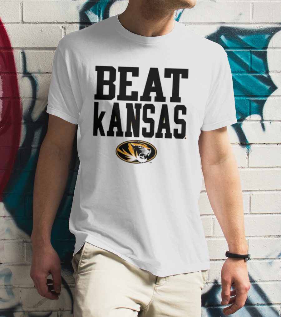 Beat Kansas Missouri Tigers NCAA 2026 T-Shirt