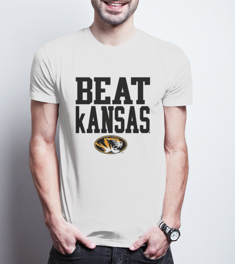 Beat Kansas Missouri Tigers NCAA 2026 T-Shirt