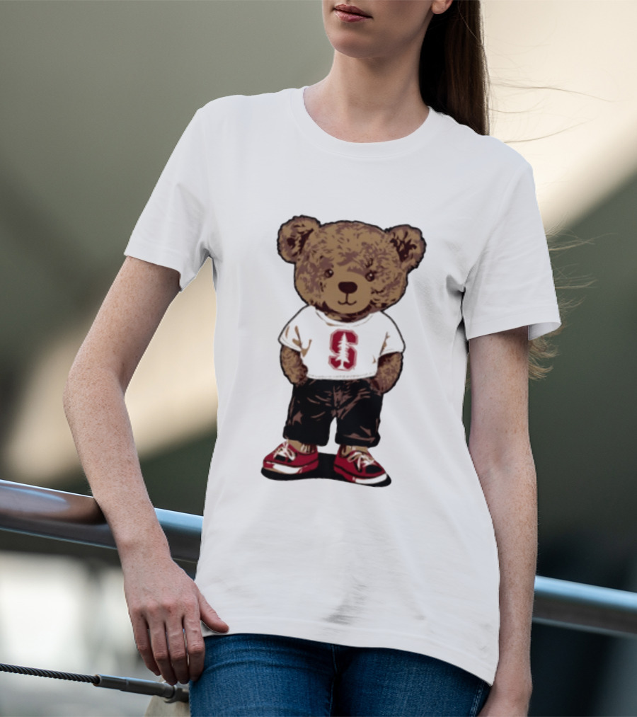 Stanford Cardinal 2026 Teddy Bear NCAA Fan Gear T-Shirt