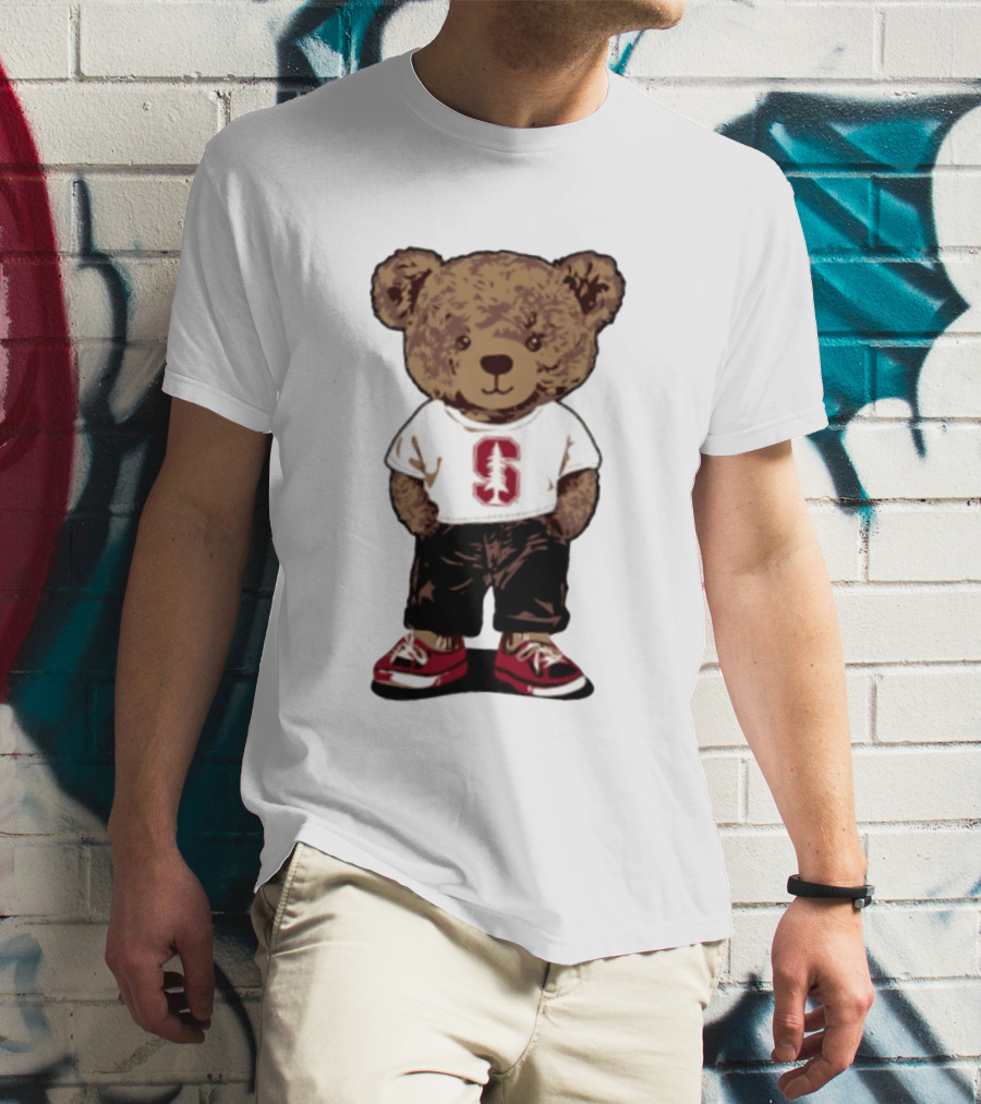 Stanford Cardinal 2026 Teddy Bear NCAA Fan Gear T-Shirt