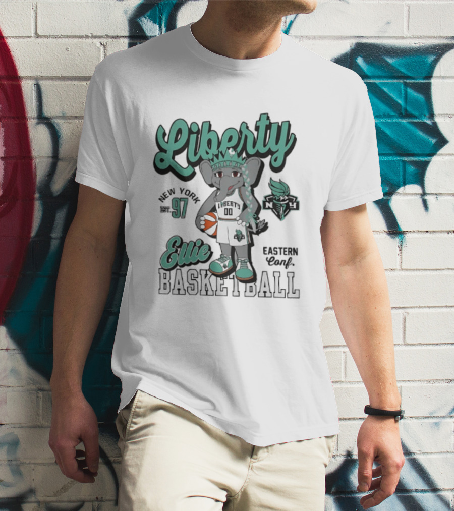 New York Liberty Basketball Ellie Eastern Conf Since 97 T-Shirt