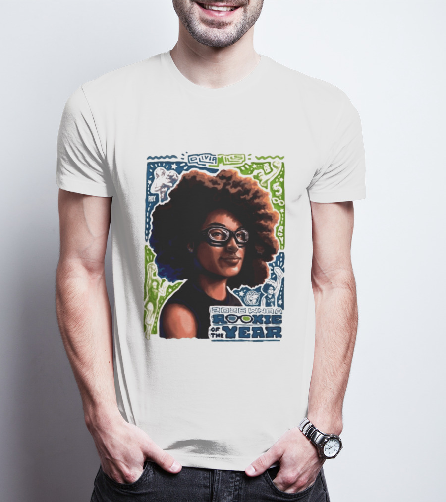 Olivia Miles Minnesota Lynx 2026 WNBA Rookie Of The Year Basketball Champion T-Shirt
