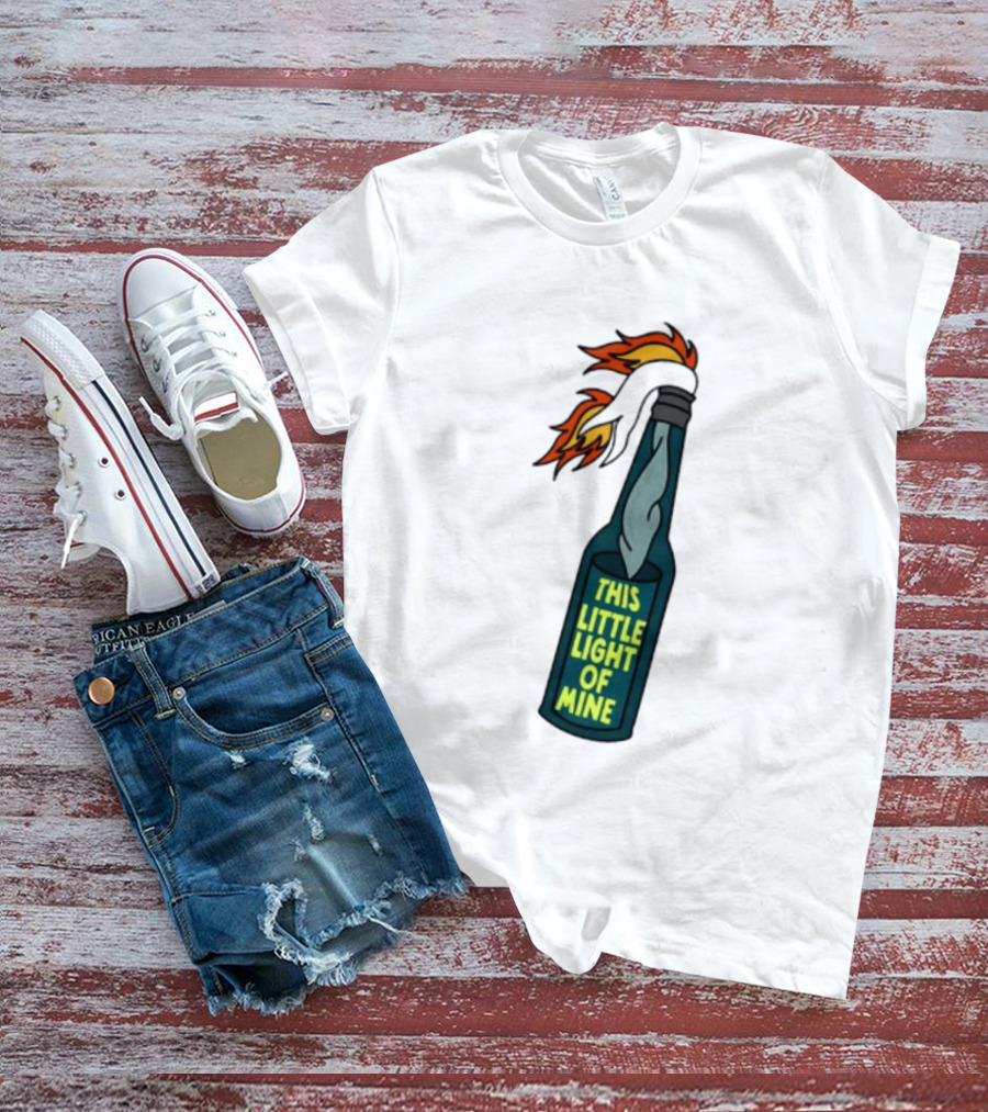 This Little Light Of Mine Molotov Cocktail Flame Bottle T-Shirt