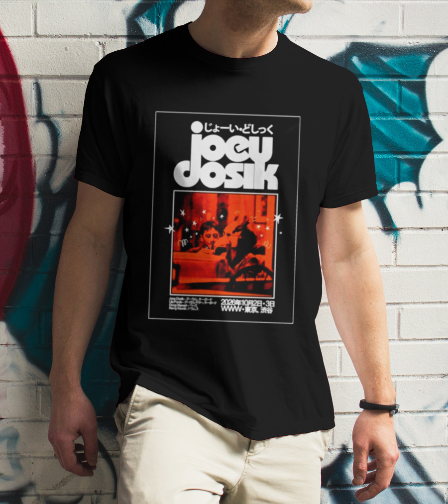 Joey Dosik 2026 Tokyo Concert October Shibuya Performance Dates T-Shirt