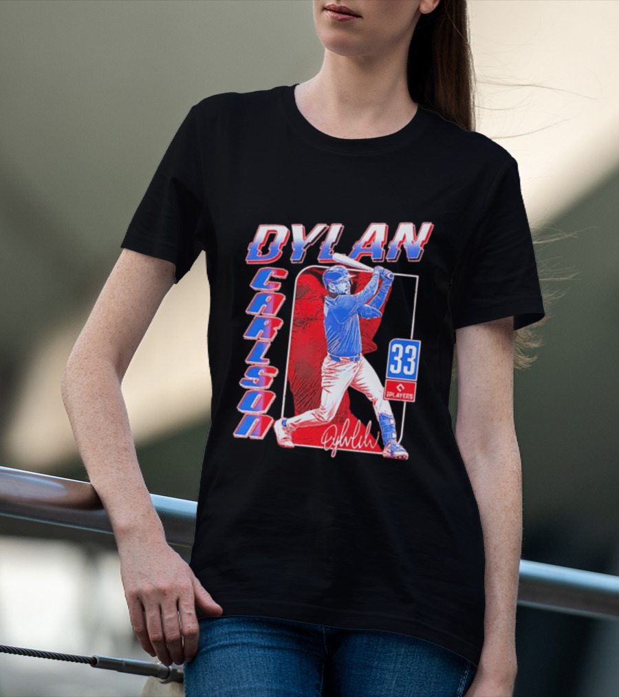 Dylan Carlson Baseball 33 Swing Players T-Shirt