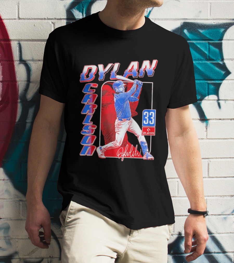 Dylan Carlson Baseball 33 Swing Players T-Shirt