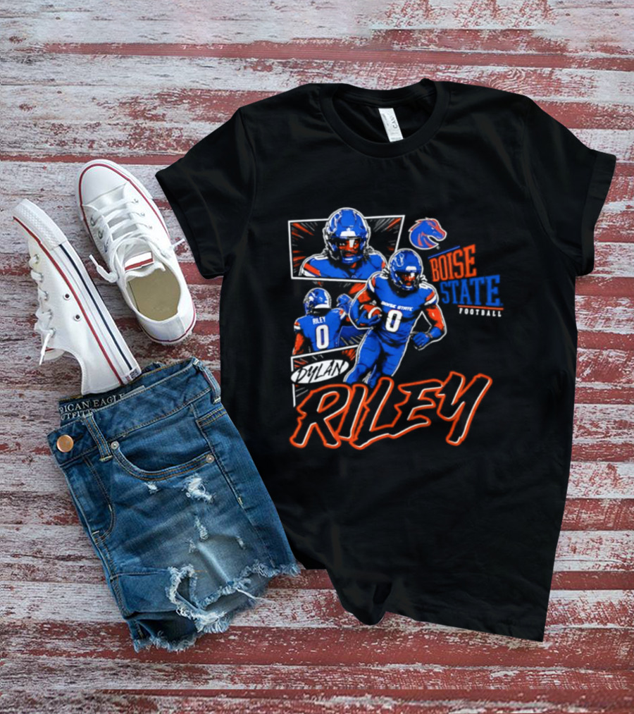 Boise State Broncos Football Riley Comic Book T-Shirt