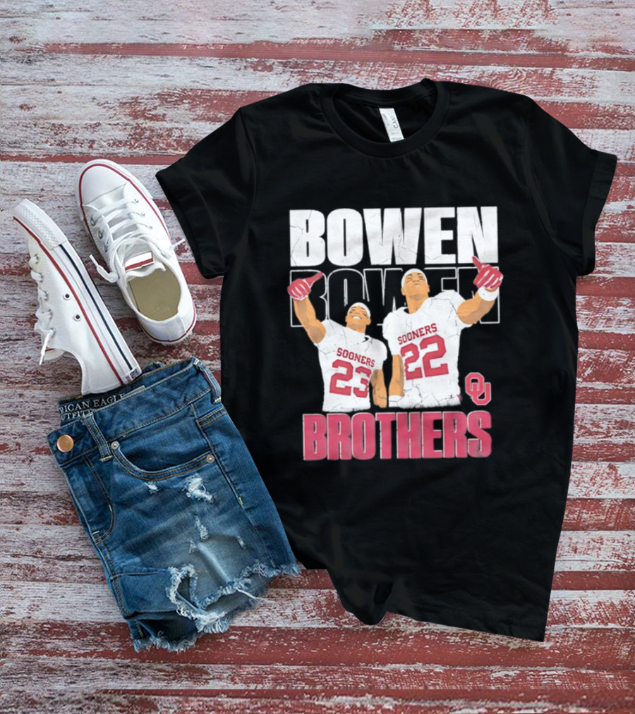 Bowen Brothers Sooners NCAA Football OU T-Shirt