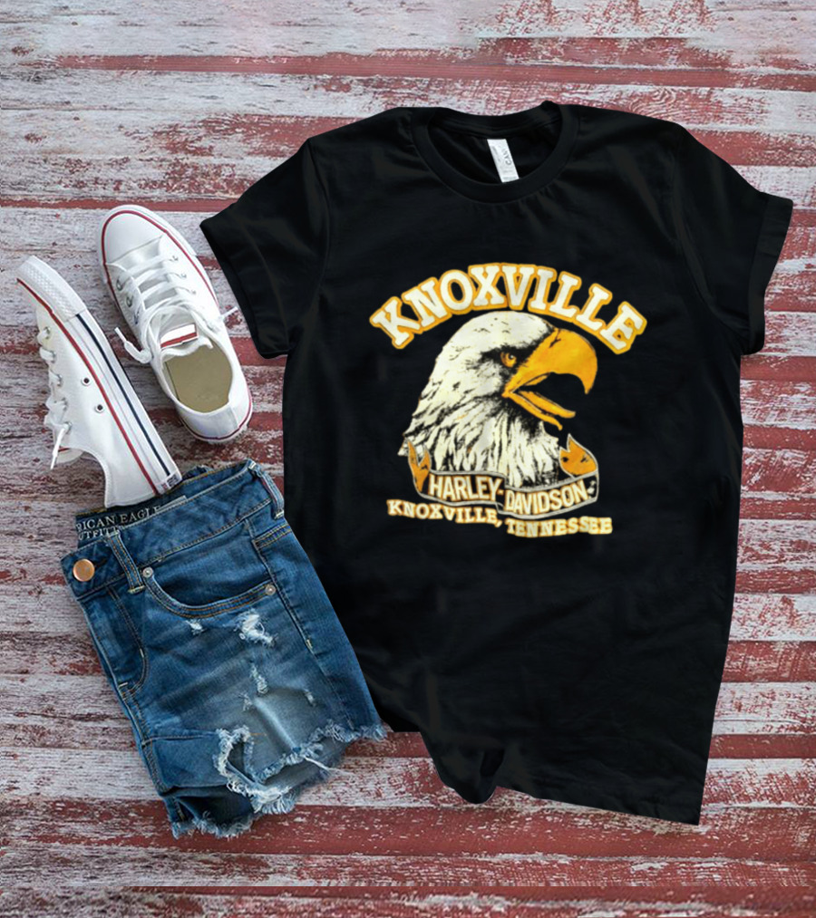 Knoxville Harley Davidson Eagle Knoxville Tennessee T-Shirt