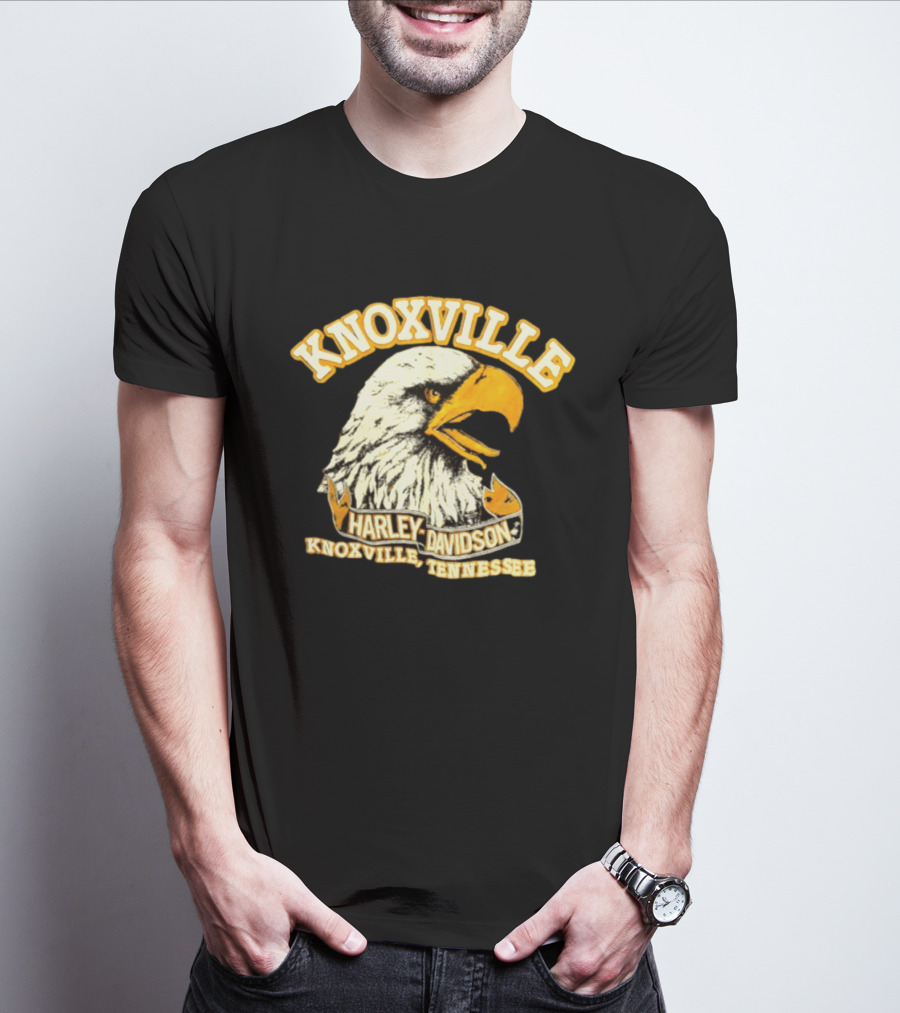 Knoxville Harley Davidson Eagle Knoxville Tennessee T-Shirt